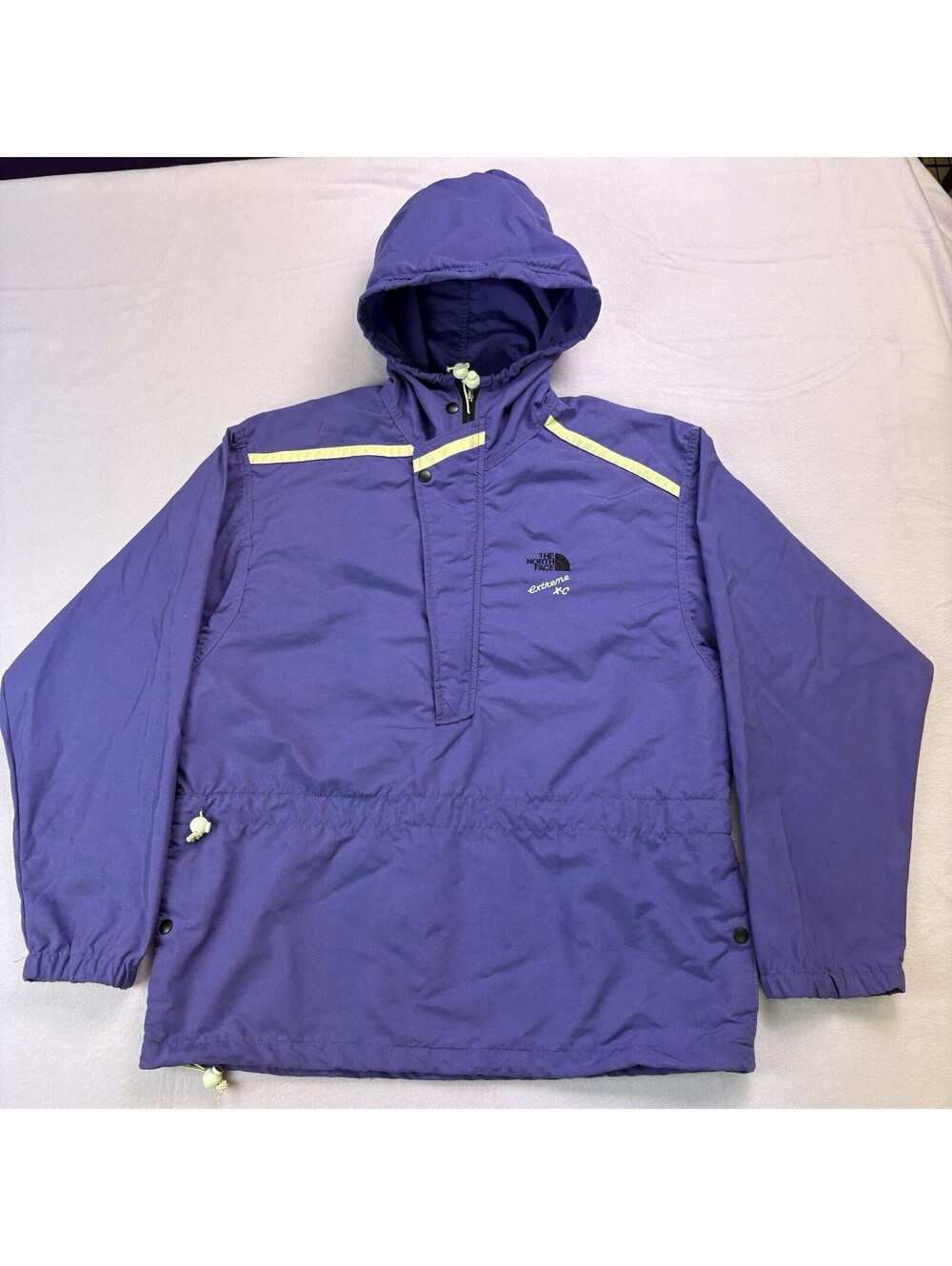 Vintage The North Face Extreme XC Anorak Jacket Size Small Purple USA Made